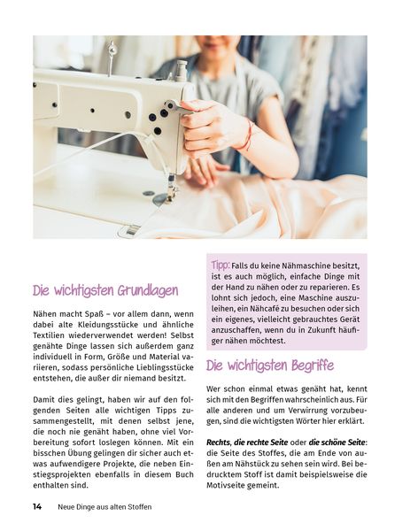 Produktbild: Neue Dinge aus alten Stoffen