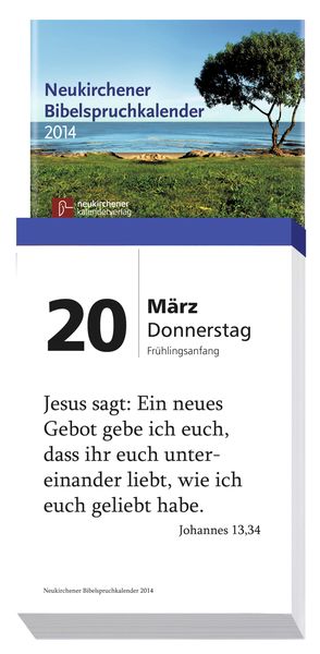 Produktbild: Neukirchener Bibelspruchkalender 2014