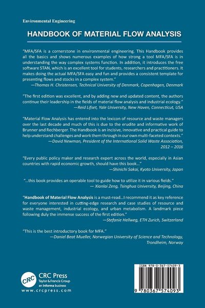 Produktbild: Handbook of Material Flow Analysis
