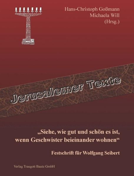 Produktbild: "Siehe, wie gut und sch&ouml;n es ist, wenn Geschwister beieinander wohnen"