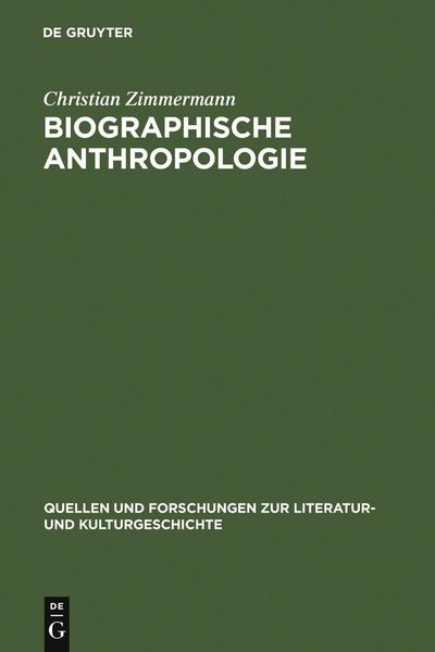 Produktbild: Biographische Anthropologie