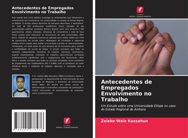 Produktbild: Antecedentes de Empregados Envolvimento no Trabalho