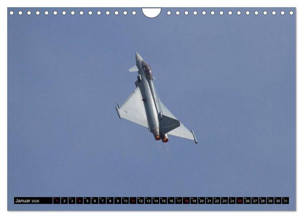 Produktbild: Augenblicke in der Luft: Eurofighter Typhoon (Wandkalender 2026 DIN A4 quer), CALVENDO Monatskalender