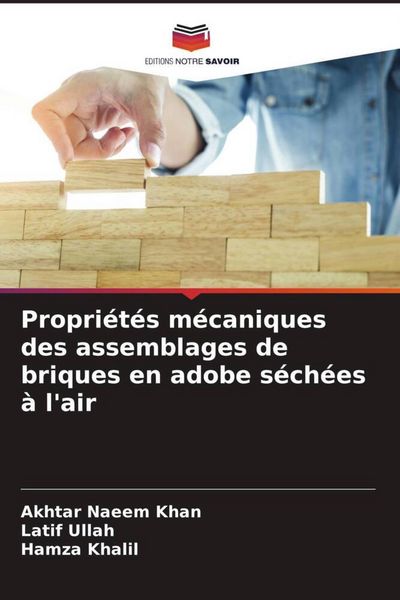 Produktbild: Propri&eacute;t&eacute;s m&eacute;caniques des assemblages de briques en adobe s&eacute;ch&eacute;es &agrave; l'air