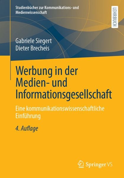 Produktbild: Werbung in der Medien- und Informationsgesellschaft