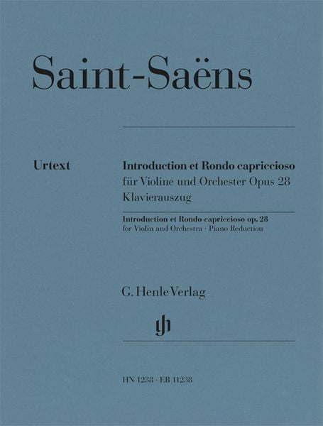 Produktbild: Camille Saint-Sa&euml;ns - Introduction et Rondo capriccioso f&uuml;r Violine und Orchester op. 28