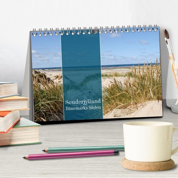 Produktbild: S&oslash;nderjylland - D&auml;nemarks S&uuml;den (Tischkalender 2027 DIN A5 quer), CALVENDO Monatskalender