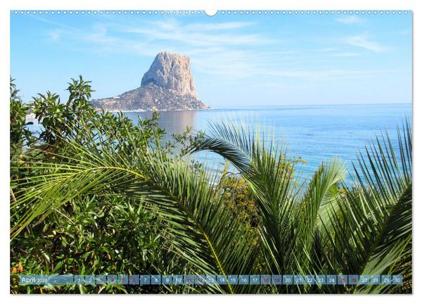 Produktbild: Alicante - Benidorm - Calp (Wandkalender 2026 DIN A2 quer), CALVENDO Monatskalender
