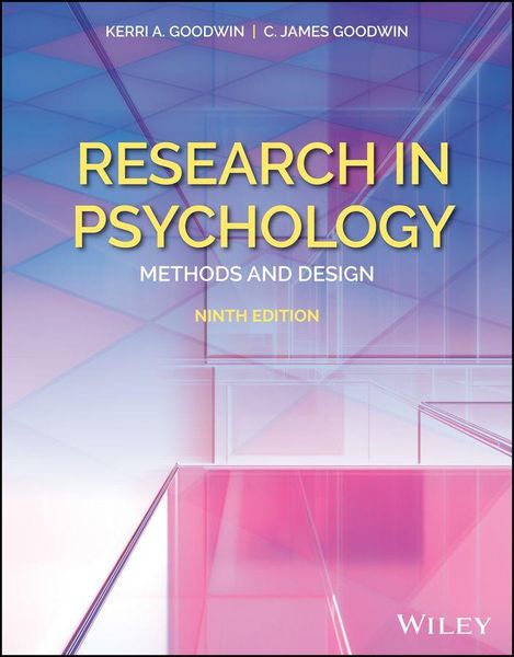 Produktbild: Research in Psychology, with eBook Access Code