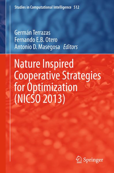 Produktbild: Nature Inspired Cooperative Strategies for Optimization (NICSO 2013)