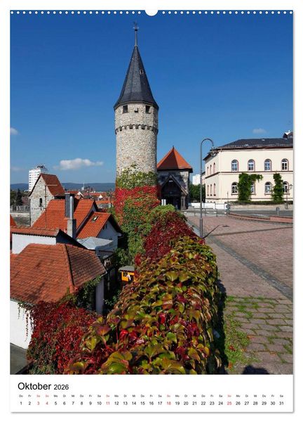 Produktbild: Bad Homburg 2026 von Petrus Bodenstaff (Wandkalender 2026 DIN A2 hoch), CALVENDO Monatskalender