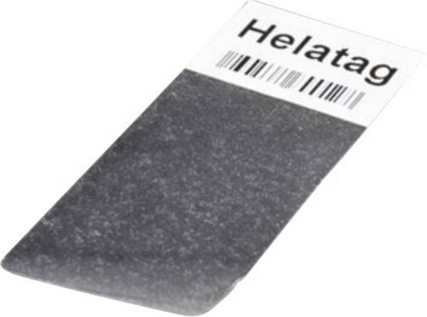 Produktbild: HellermannTyton 594-91104 TAG137LA4-1104-WHCL Kabel-Etikett Helatag 31.75 x 22.80 mm Farbe Beschriftungsfeld: Wei&szlig; Anzahl Etiketten: 24