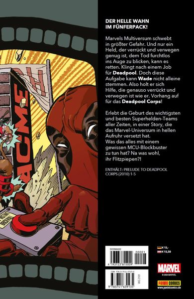 Produktbild: Deadpool Corps: Gemeinsam vereint