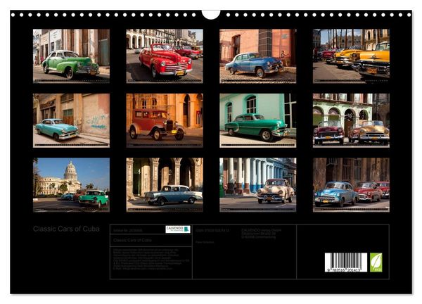 Produktbild: Classic Cars of Cuba (Wandkalender 2026 DIN A3 quer), CALVENDO Monatskalender