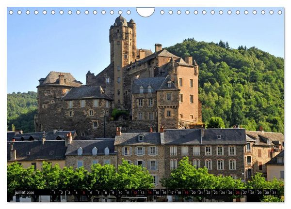 Produktbild: Collection Terre AVEYRON (Calendrier mural 2026 DIN A4 vertical), CALVENDO calendrier mensuel