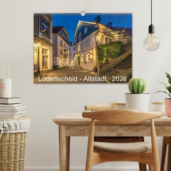 Produktbild: L&uuml;denscheid - Die Altstadt 2026 (Wandkalender 2026 DIN A3 quer), CALVENDO Monatskalender