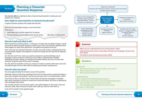 Produktbild: Snap Aqa Gcse Lord Flies Guide