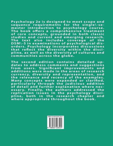 Produktbild: Psychology 2e