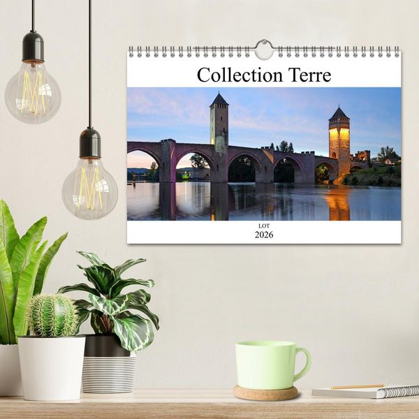 Produktbild: Collection Terre LOT (Calendrier mural 2026 DIN A4 vertical), CALVENDO calendrier mensuel