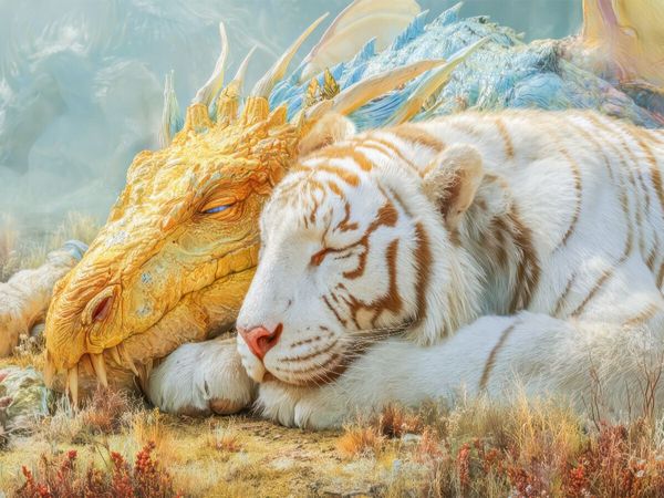 Produktbild: CALVENDO Puzzle Drachen | 1000 Teile Lege-Gr&ouml;&szlig;e 64x48cm Foto-Puzzle f&uuml;r gl&uuml;ckliche Stunden