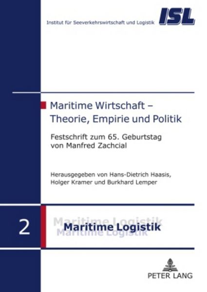 Produktbild: Maritime Wirtschaft &ndash; Theorie, Empirie und Politik