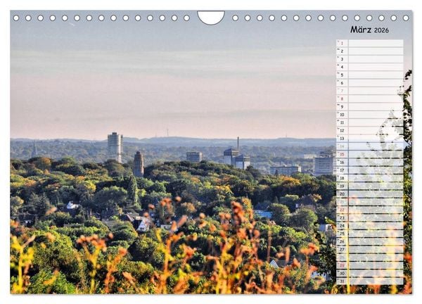 Produktbild: Bochum / Geburtstagskalender (Wandkalender 2026 DIN A4 quer), CALVENDO Monatskalender
