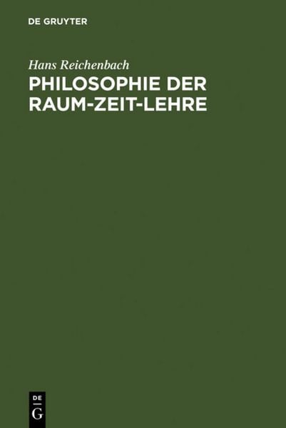 Produktbild: Philosophie der Raum-Zeit-Lehre