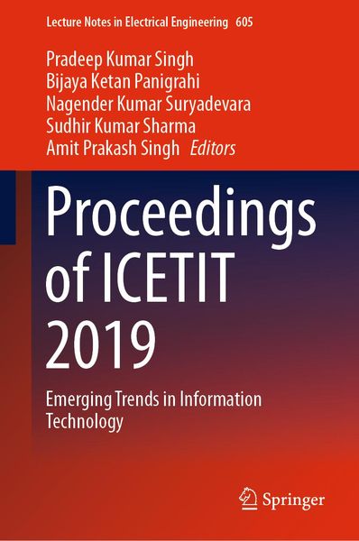Produktbild: Proceedings of ICETIT 2019