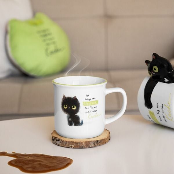 Produktbild: Becher Motiv "Katze"