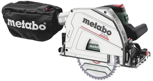 Produktbild: Metabo KT 66 BL Handkreiss&auml;ge Schnitttiefe max. (90&deg;) 66mm inkl. Koffer 1200W