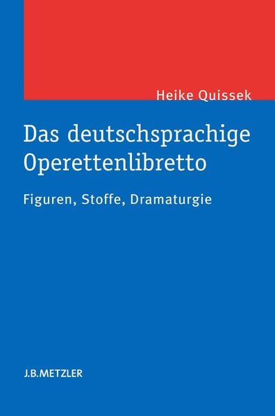 Produktbild: Das deutschsprachige Operettenlibretto
