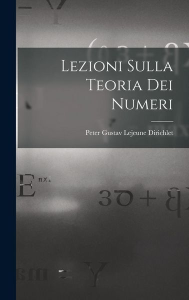 Produktbild: Lezioni Sulla Teoria Dei Numeri