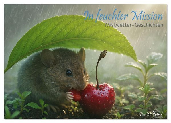 Produktbild: In feuchter Mission - Mistwetter Geschichten (Wandkalender 2026 DIN A4 quer), CALVENDO Monatskalender