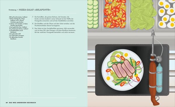 Produktbild: Das &auml;u&szlig;erst sonderbare Wes-Anderson-Kochbuch