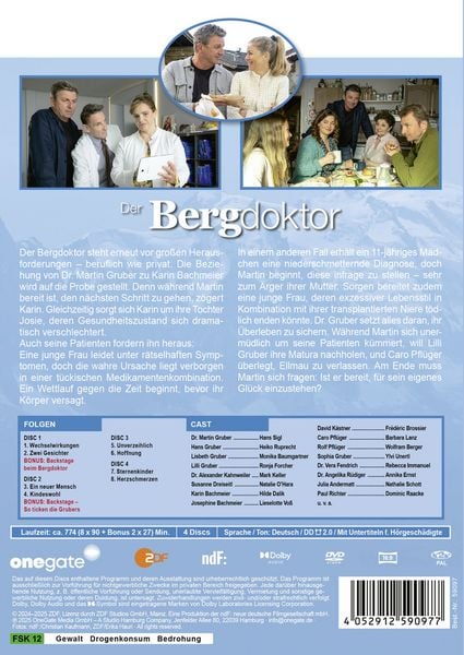 Produktbild: Der Bergdoktor Staffel 18 [4 DVDs]