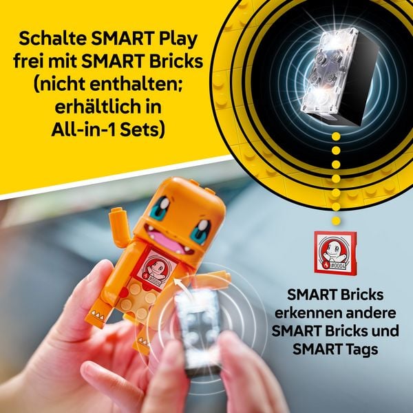 Produktbild: LEGO Pok&eacute;mon SMART Play: Glumandas und Kleinsteins H&ouml;hlenduell kompatibles Set 72157