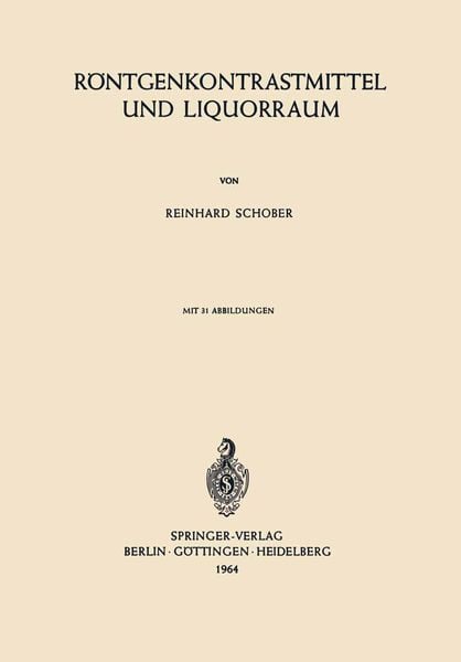 Produktbild: R&ouml;ntgenkontrastmittel und Liquorraum