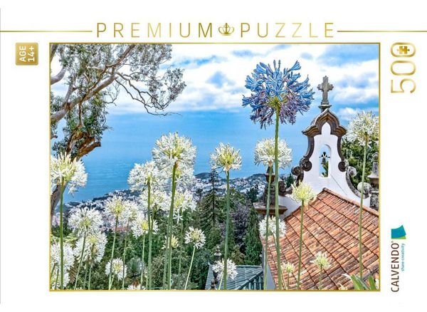 CALVENDO Puzzle Madeira - Inselzauber im Atlantik | 500 Teile Lege-Größe 48 × 36 cm Foto-Puzzle für Erwachsene