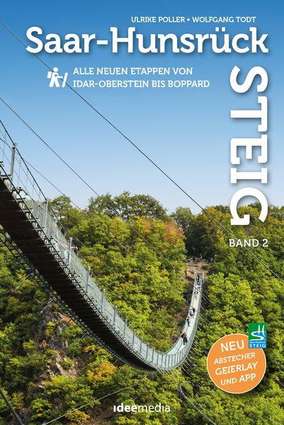 Produktbild: Saar-Hunsr&uuml;ck-Steig Premium-Wandern, Band 2 mit Faltkarte