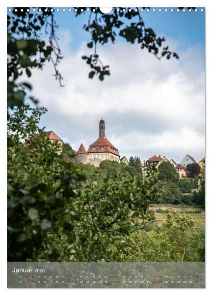 Produktbild: Rothenburg und Umgebung (Wandkalender 2026 DIN A3 hoch), CALVENDO Monatskalender