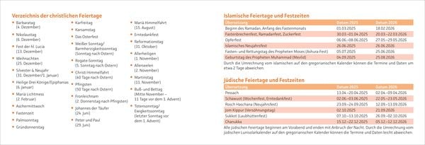 ErzieherInnen-Tischkalender 2025 / 2026