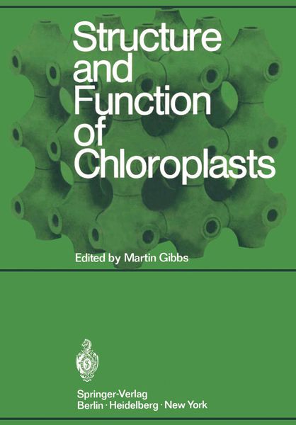 Produktbild: Structure and Function of Chloroplasts