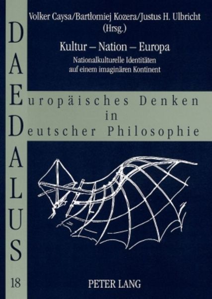 Produktbild: Kultur &ndash; Nation &ndash; Europa