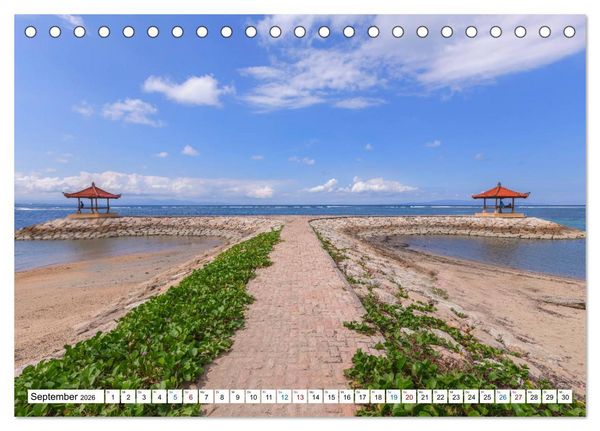 Produktbild: Bali, tropisches Inselparadies in Indonesien (Tischkalender 2026 DIN A5 quer), CALVENDO Monatskalender