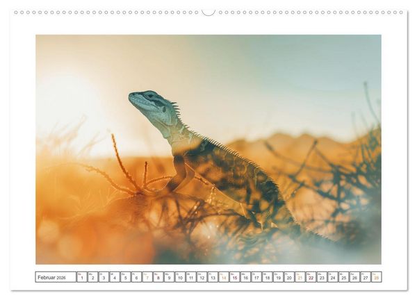 Produktbild: Traumhafte Silhouetten (hochwertiger Premium Wandkalender 2026 DIN A2 quer), Kunstdruck in Hochglanz