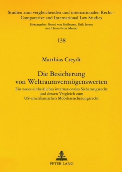 Produktbild: Die Besicherung von Weltraumverm&ouml;genswerten