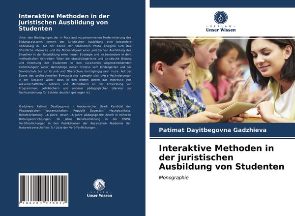 Produktbild: Interaktive Methoden in der juristischen Ausbildung von Studenten