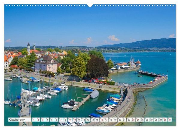 Produktbild: Bodensee - Traumlandschaften am Wasser (hochwertiger Premium Wandkalender 2027 DIN A2 quer), Kunstdruck in Hochglanz