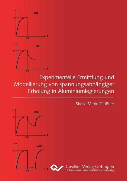 Produktbild: Experimentelle Ermittlung und Modellierung von spannungsabh&auml;ngiger Erholung in Aluminiumlegierungen