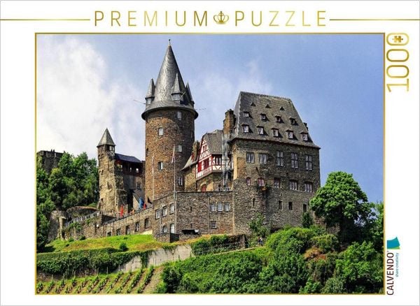 CALVENDO Puzzle Die Burg Stahleck in Bacharach am Mittelrhein | 1000 Teile Lege-Größe 64x48cm Foto-Puzzle für glückliche Stunden, Sonstige von ,